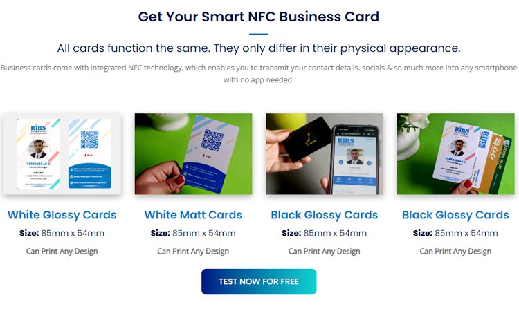 How to get your Smart NFC Business Card?