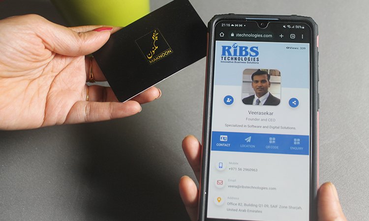 Three Ways to Share Your Smart NFC Business Card
