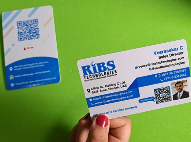 NFC and QR Code Digital Cards Solutions